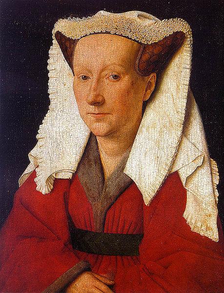 Jan Van Eyck Portrait of Margarete van Eyck France oil painting art